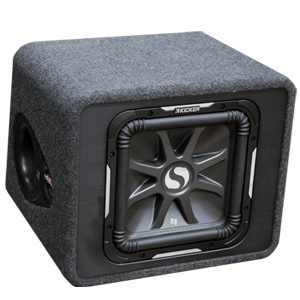 Kicker 11VS12L72 12" Loaded Enclosure Subwoofer Kicker 11VS12L72 12" Loaded Enclosure Subwoofer