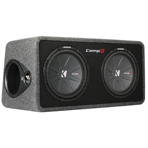 Kicker 40DCWR122 Dual 12" Loaded Enclosure Kicker 40DCWR122 Dual 12" Loaded Enclosure