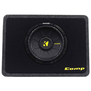 Kicker 40TCWS104 10" CompS Truck Ute Subwoofer Enclosure