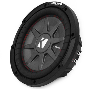 Kicker 43CWRT102 CompRT 10" Shallow Dual 2-ohm 400W Subwoofer Kicker 43CWRT102 CompRT 10" Shallow Dual 2-ohm 400W Subwoofer