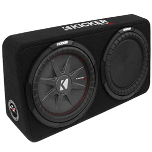 Kicker 43TCWRT124 CompRT 12" 4 ohm Sealed Subwoofer Enclosure