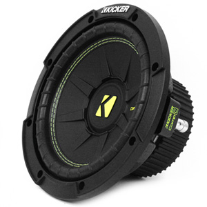 Kicker 44CWCS84 8" CompC Series 200W RMS 4-Ohm SVC Subwoofer Kicker 44CWCS84 8" CompC Series 200W RMS 4-Ohm SVC Subwoofer