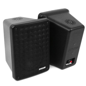 Kicker 46KB6B 6.5" 2-Way Indoor Outdoor Marine Speakers Black Pair Kicker 46KB6B 6.5" 2-Way Indoor Outdoor Marine Speakers Black Pair