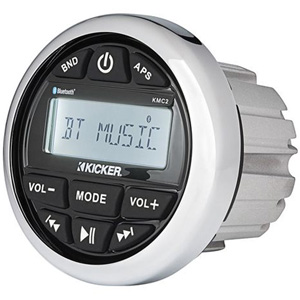 Kicker KMC2 Marine Digital Media Receiver w/ Built-in Bluetooth Kicker KMC2 Marine Digital Media Receiver w/ Built-in Bluetooth