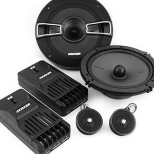 Kicker 41KSS654 6.5" 200W Component Speakers