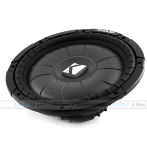 Kicker 10CVT124 12" Shallow Mount Subwoofer