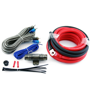 Kicker 09DCK4 4-Gauge 2-Ch Amp Wiring Kit