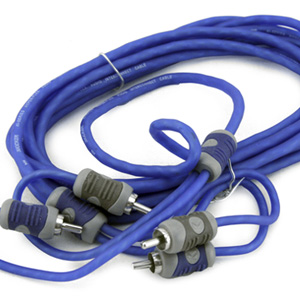 Kicker KI24 2-Channel 4M RCA Interconnect Cable Kicker KI24 2-Channel 4M RCA Interconnect Cable