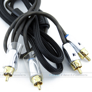 Kicker XI21 RCA Audio Signal Cable