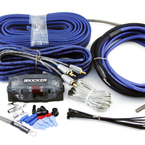 Kicker 09ZCK84 8-Gauge 4-Ch Amp Wiring Kit