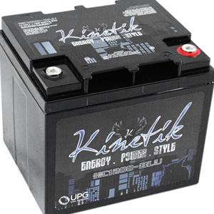 Kinetik HC1200-BLU 12V 40Ah Car Audio Power Cell Battery Kinetik HC1200-BLU 12V 40Ah Car Audio Power Cell Battery