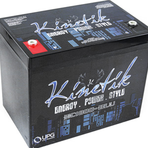 Kinetik HC1800-BLU 12V 75Ah Car Audio Power Cell Battery Kinetik HC1800-BLU 12V 75Ah Car Audio Power Cell Battery