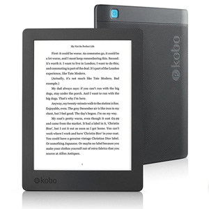 Kobo Aura H2O 6.8" Digital eBook Reader w/ Touchscreen Black