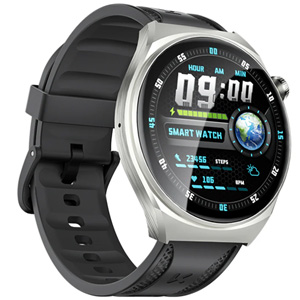 KUMI GW6 Smart Watch - Silver