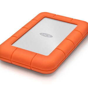 LaCie 500GB Rugged Mini Portable External Hard Drive