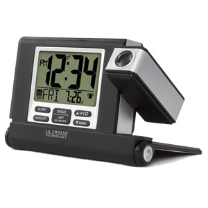 La Crosse Travel Projection Alarm Clock 616-1908