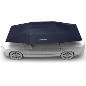 Lanmodo Automatic Car Umbrella Navy Cover Sun Shade Tent UV 3.5 x 2.1M