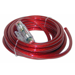 Contaq 4 Gauge 6M Power Cable & In-Line Fuse Kit