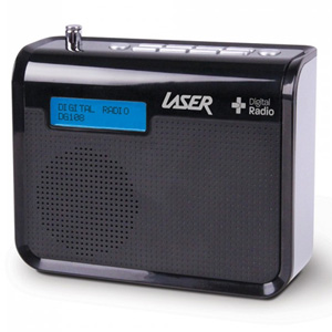 Laser DAB-DG108 Portable DAB+ FM Radio w/ LCD Display