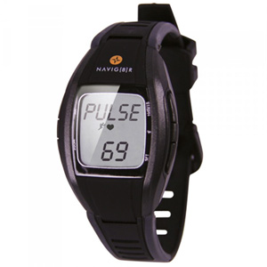 Laser Navig8r Sports Watch Heart Rate Monitor Black HRM-WATCH-BK