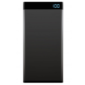Laser Precision 20000 mAh Power Bank 3-in-1 Cable LED Display Black