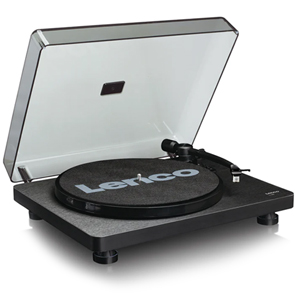Lenco L-30 Turntable Record Sound Vinyl Player - Black