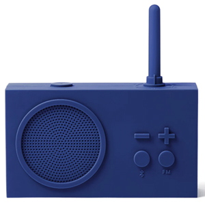 Lexon Thykho 3 FM Radio & Bluetooth Speaker - Dark Blue