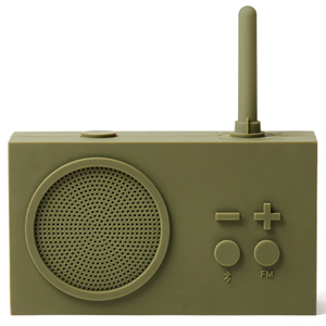 Lexon Thykho 3 FM Radio & Bluetooth Speaker - Kakhi