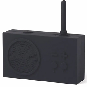 Lexon Thykho 3 FM Radio & Bluetooth Speaker - Black