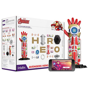 Littlebits Marvel Avengers Hero Inventor Building Kit Littlebits Marvel Avengers Hero Inventor Building Kit