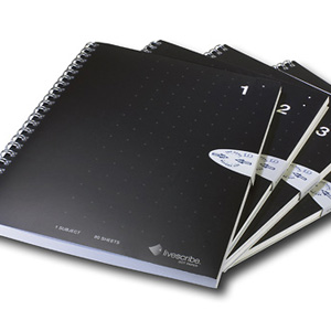 Livescribe ANX-00003 A5 Lined Notebook (4 Pack)