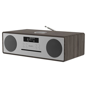 Majority Oakington Bluetooth DAB Radio CD Player Walnut