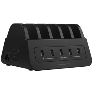 mBeat GorillaPower Dock 5-Port 60W USB Charging 2 Power Socket