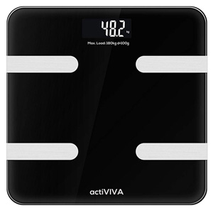 mBeat actiVIVA Bluetooth BMI Body Fat Smart Scale Smartphone APP