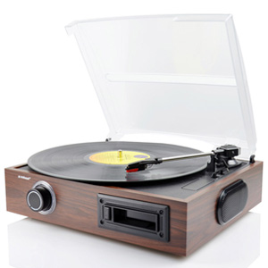 mBeat USB Turntable & Cassette to Digital Vinyl Recorder Speaker