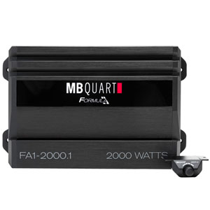 MB Quart 2000W Watt Mono Amplifier Car Audio 1 Ohm Class D FA1-2000.1