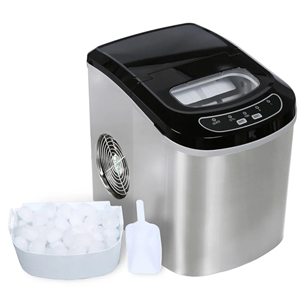 Miraklass Ice Maker Machine Stainless Steel 2.2L