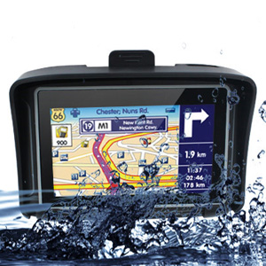 Motorader 4.3" Bluetooth Motorcycle GPS Navigation System