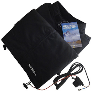 Motorader Heated Vest Powered by Motorcycle Batter Motorader Heated Vest Powered by Motorcycle Batter