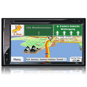Nakamichi NA5501 GPS Bluetooth 7" LCD Monitor DVD Receiver Nakamichi NA5501 GPS Bluetooth 7" LCD Monitor DVD Receiver