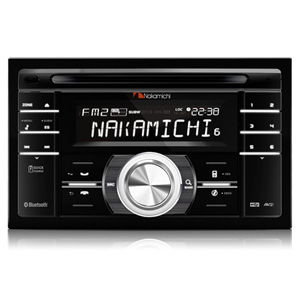 Nakamichi NA788 2-Din Bluetooth CD iPhone Receiver