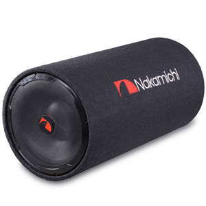 Nakamichi NBT-120 12" Bass Tube Loaded Enclosure Subwoofer Nakamichi NBT-120 12" Bass Tube Loaded Enclosure Subwoofer