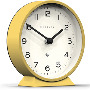 Newgate M Mantel Clock Cheeky Yellow