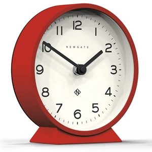 Newgate M Mantel Clock Fire Engine Red