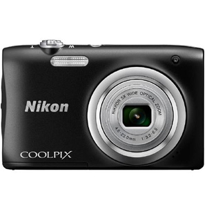 Nikon A100 COOLPIX Digital Compact Camera (Black)