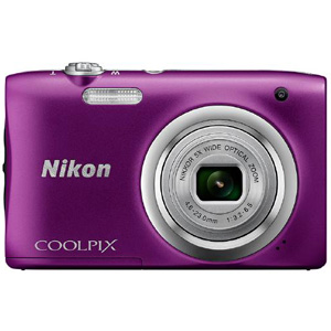 Nikon A100 COOLPIX Digital Compact Camera (Purple)
