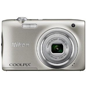 Nikon A100 COOLPIX Digital Compact Camera (Silver)