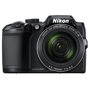 Nikon B500 COOLPIX Digital Compact Camera 16MP 40x Zoom (Black)