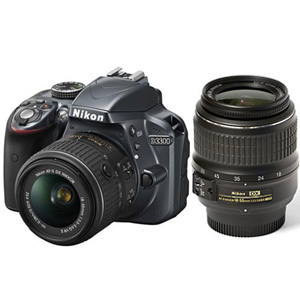 Nikon D3300 Digital Camera 24MP + 18-55mm VR II Single Lens Kit