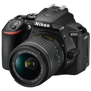 Nikon D5600 DSLR Camera + AF-P 18-55mm VR Lens Kit Full HD Video